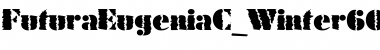 FuturaEugC_Winter60 Regular Font