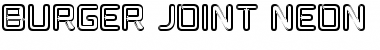 Download Burger Joint Neon Contour JL Font