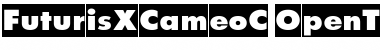 FuturisXCameoC Regular Font