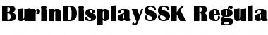 Download BurinDisplaySSK Font