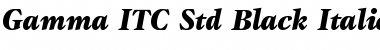 Download Gamma ITC Std Font