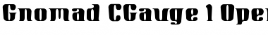 Gnomad CGauge Font