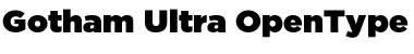 Gotham Ultra Font