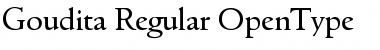 Goudita-Regular Regular Font