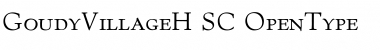 GoudyVillage H-SC Font