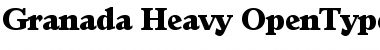 Granada-Heavy Font