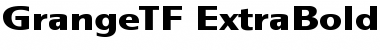 GrangeTF-ExtraBold Regular Font