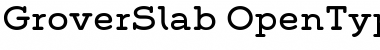 Grover Slab Regular Font