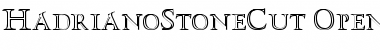 HadrianoStoneCut Regular Font