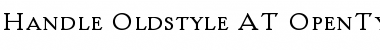 Download Handle Oldstyle AT Font