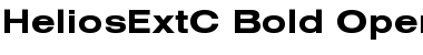 Download HeliosExtC Font