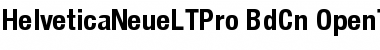 Helvetica Neue LT Pro Font