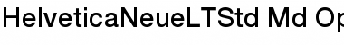 Download Helvetica Neue LT Std Font