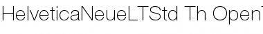 Helvetica Neue LT Std Font