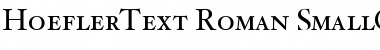 HoeflerText Roman-SmallCaps Font