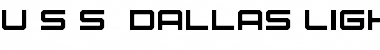 Download U.S.S. Dallas Light Font