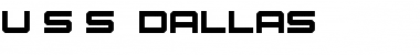 Download U.S.S. Dallas Font