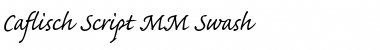 Caflisch Script MM Regular Font