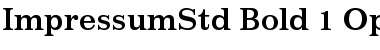 Download Impressum Std Font