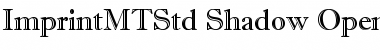 Download Imprint MT Std Font