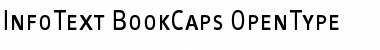 InfoText BookCaps Font