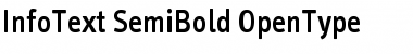 InfoText SemiBold Font