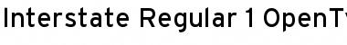 Interstate Regular Font