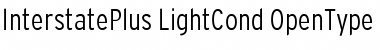 InterstatePlus Light Cond Font