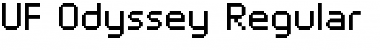 UF Odyssey Regular Regular Font