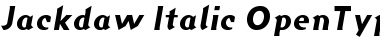 Jackdaw Italic Font