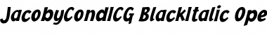 Download JacobyCondICG Font