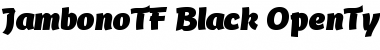 Download JambonoTF-Black Font