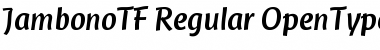 JambonoTF-Regular Regular Font