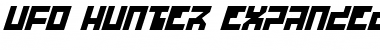 UFO Hunter Expanded Italic Expanded Italic Font