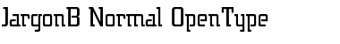 JargonB-Normal Regular Font