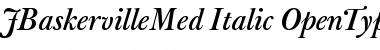 Download J Baskerville Med Font