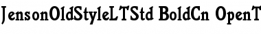 Download Jenson Old Style LT Std Font