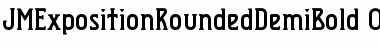 Download JMExpositionRoundedDemiBold Font