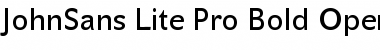 Download JohnSans Lite Pro Font