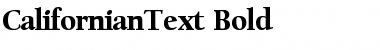 CalifornianText Bold Font