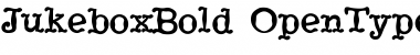 JukeboxBold Regular Font