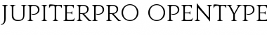 Jupiter Pro Regular Font