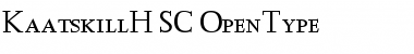 KaatskillH-SC Regular Font