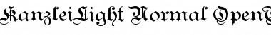 KanzleiLight Regular Font