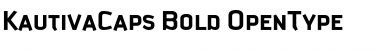 Kautiva Caps Bold Font