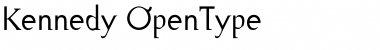 Kennedy Regular Font