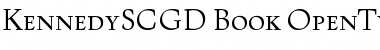 Download KennedySCGD Font