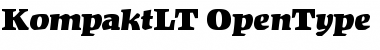 Kompakt LT Regular Font