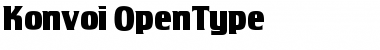 Konvoi Regular Font