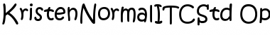 Download Kristen Normal ITC Std Font